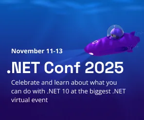 Join us at .NET Conf: Dive into the future of development with Visual Studio 2026