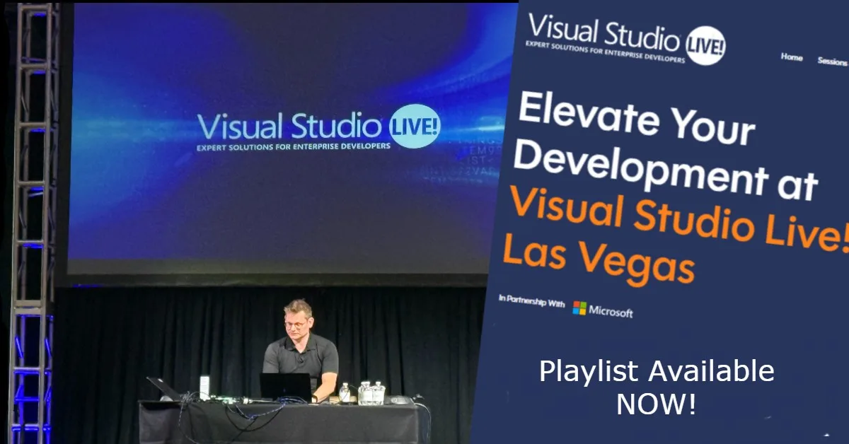 From AI to .NET: 20 VS Live! Las Vegas Sessions You Can Watch Now