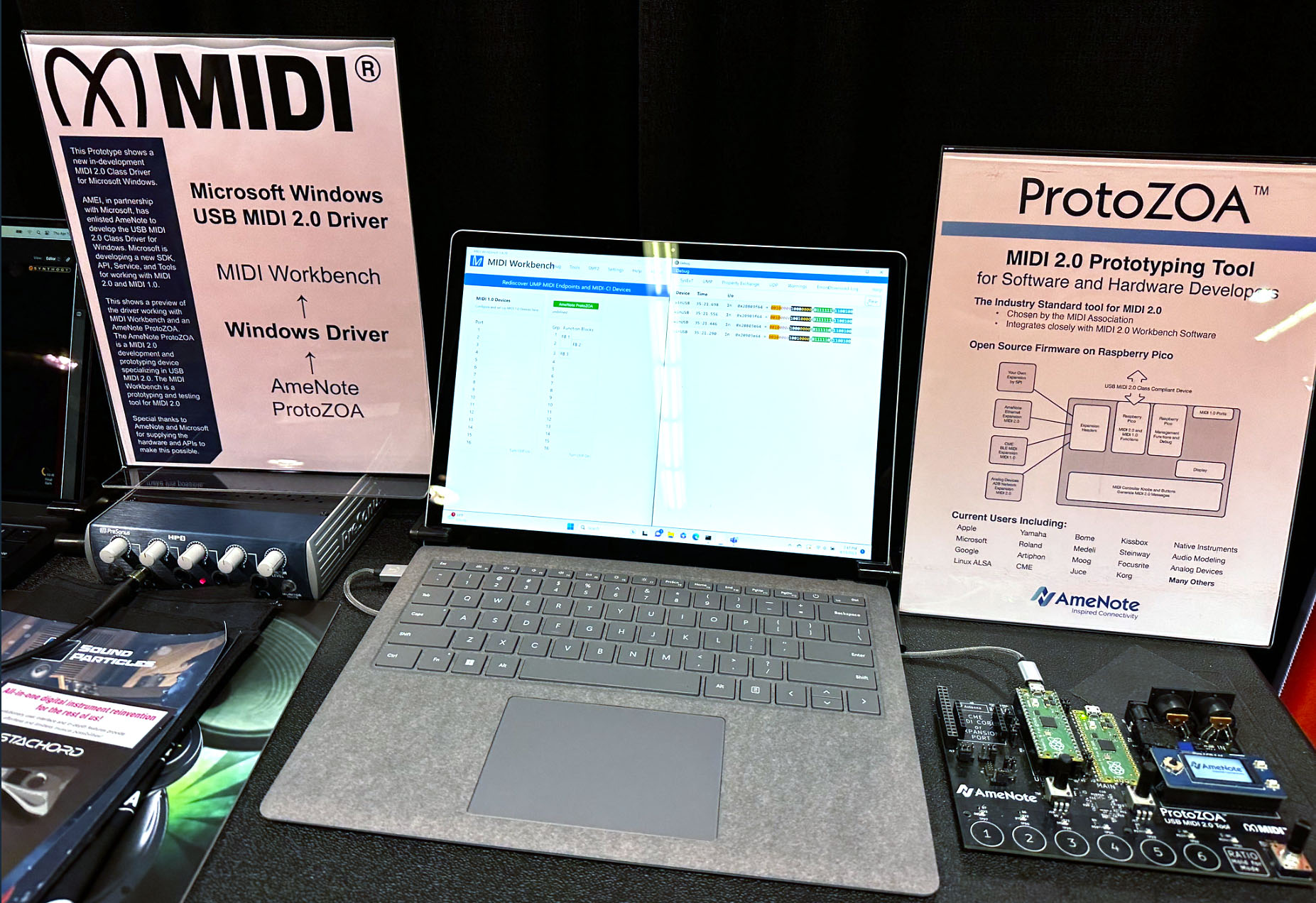 Microsoft MIDI 2.0 Driver at NAMM