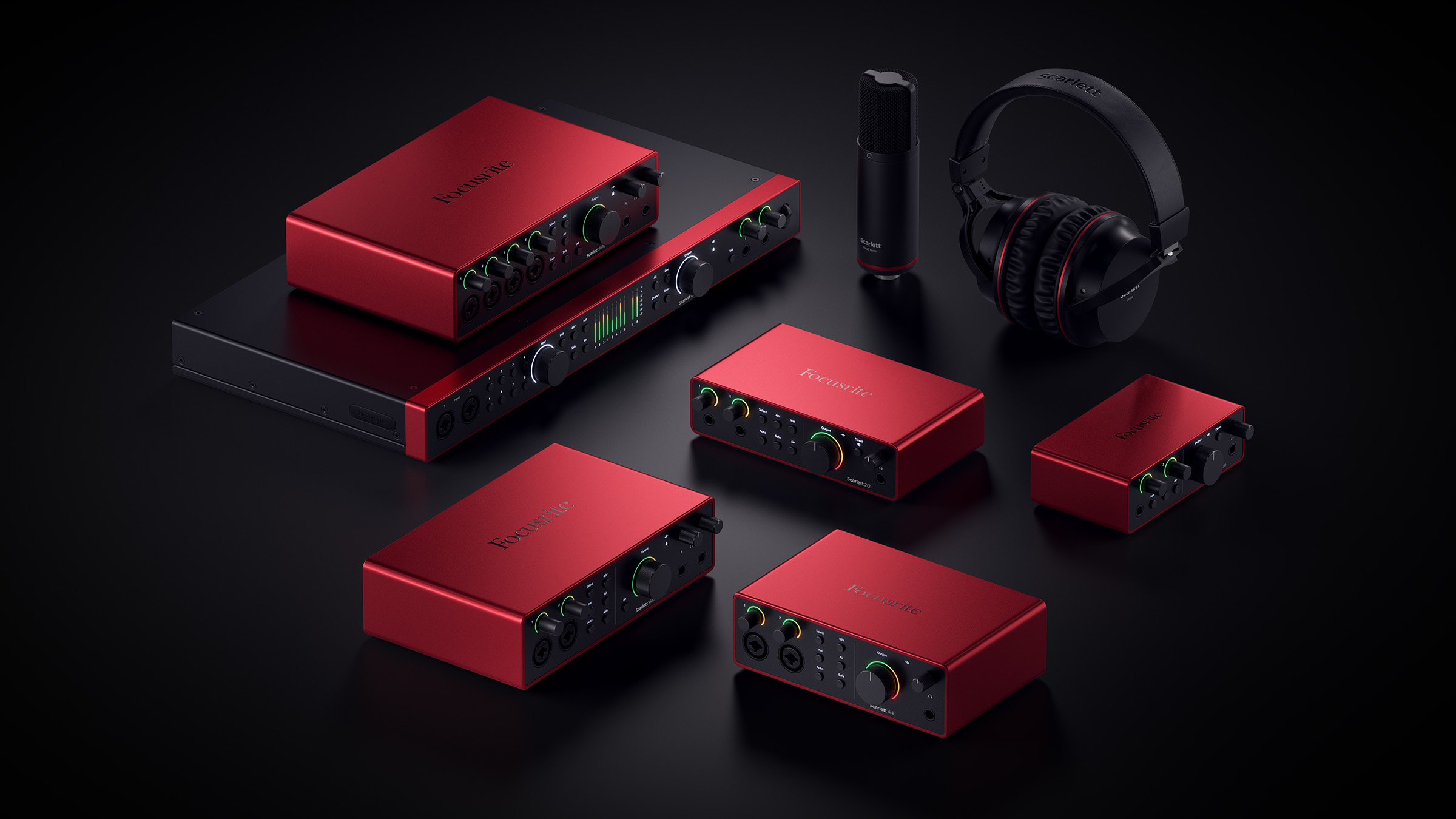 Focusrite Scarlett 4th Gen Range Image