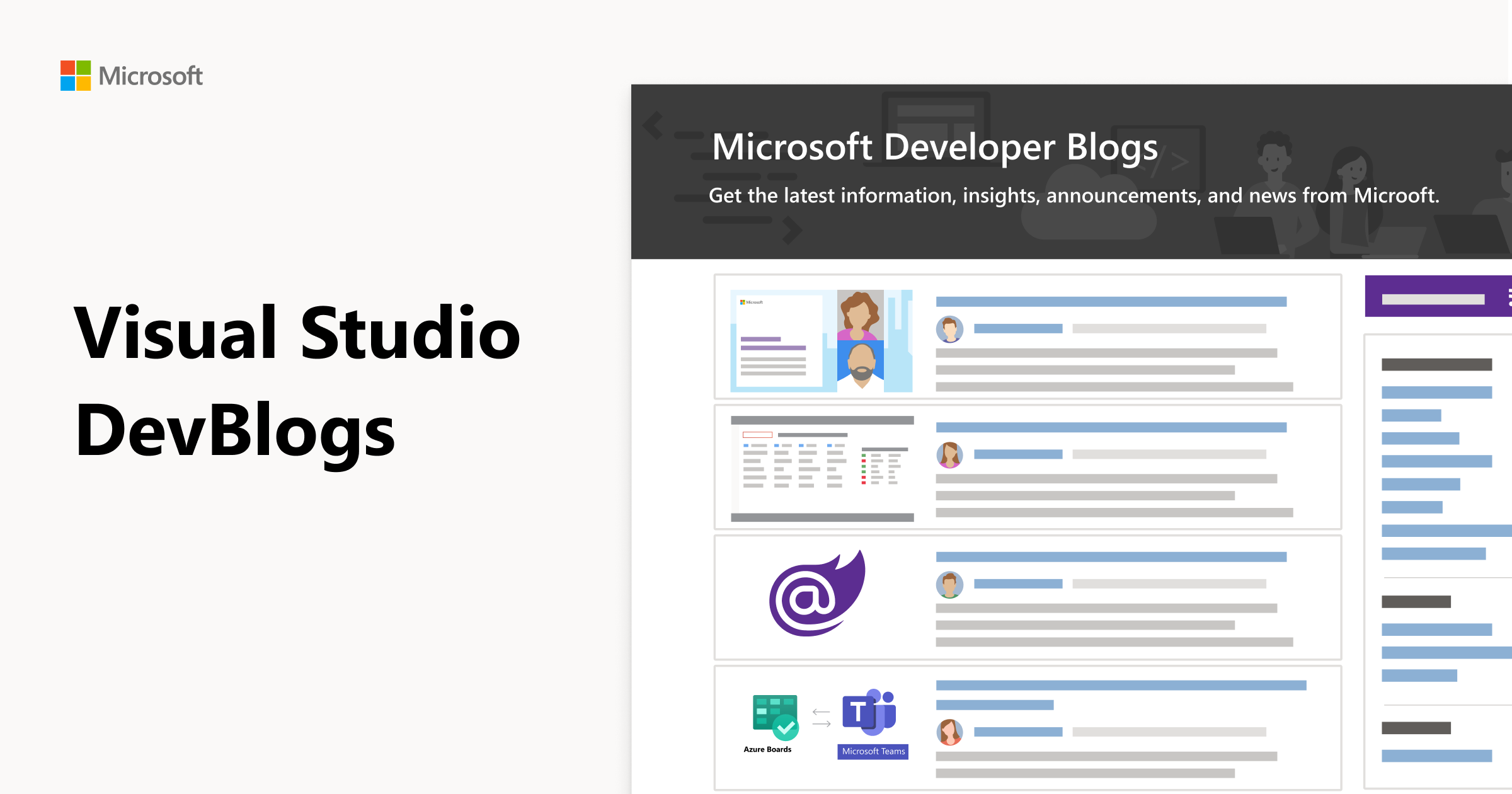 Devblogs Microsoft Developer Blogs