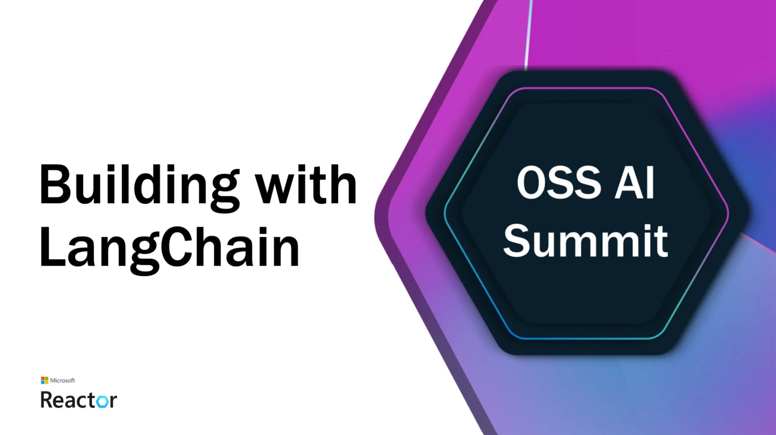 OSS AI Summit LangChain image