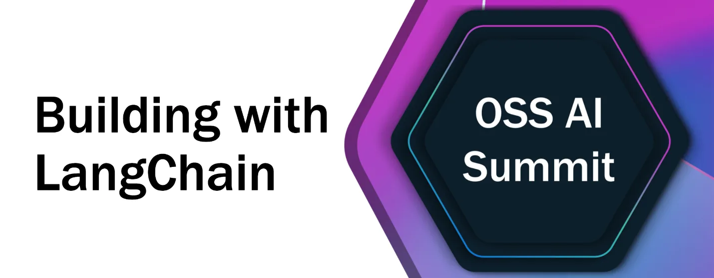 Building with LangChain banner