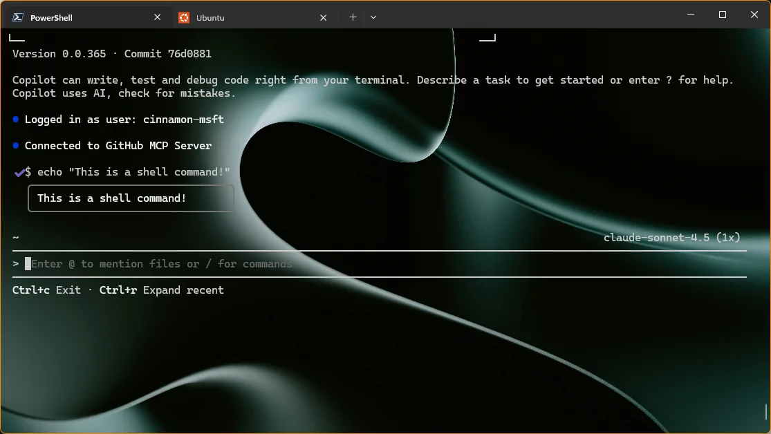shell command 2 image