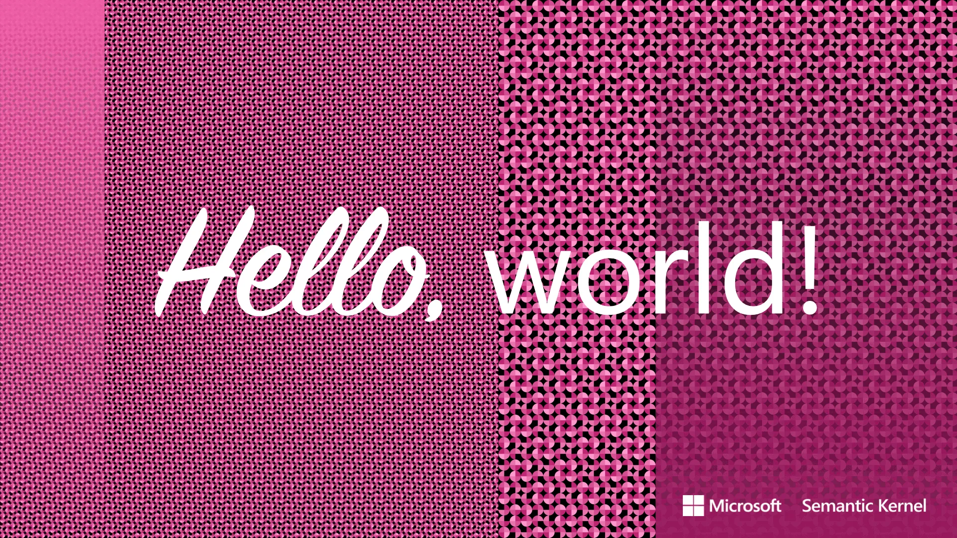 Hello, world!