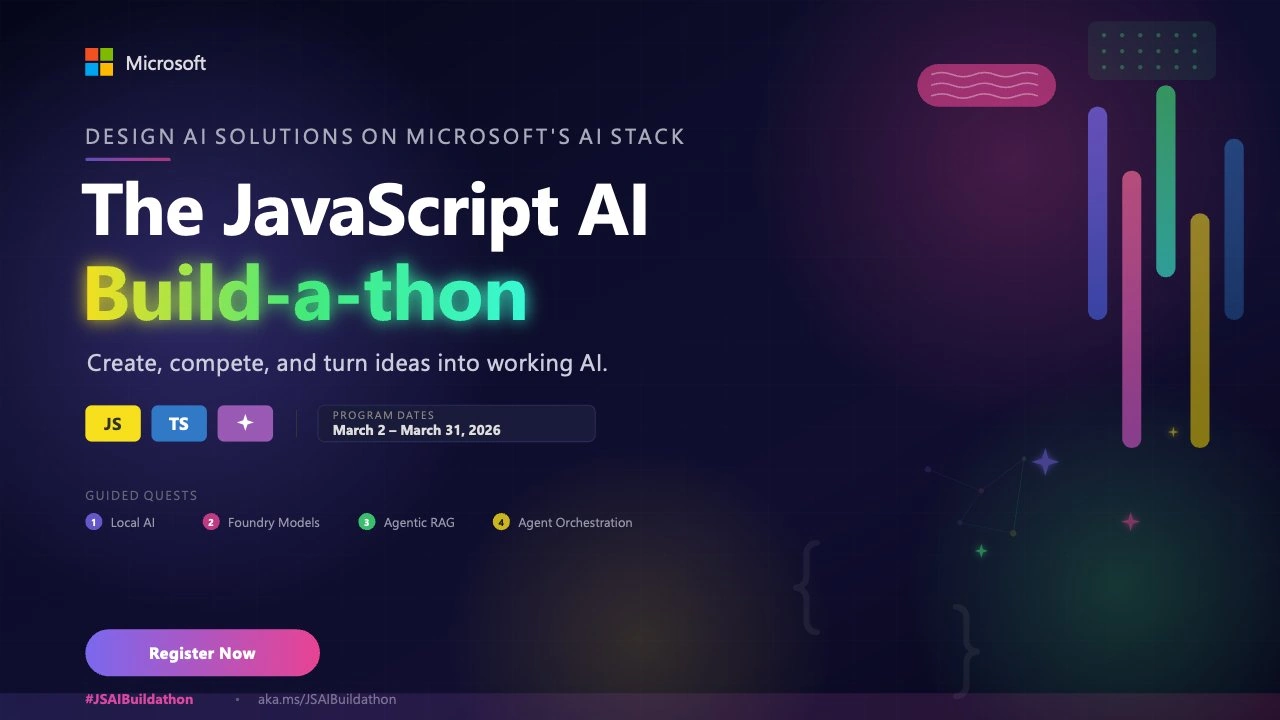 JavaScript AI Build-a-thon
