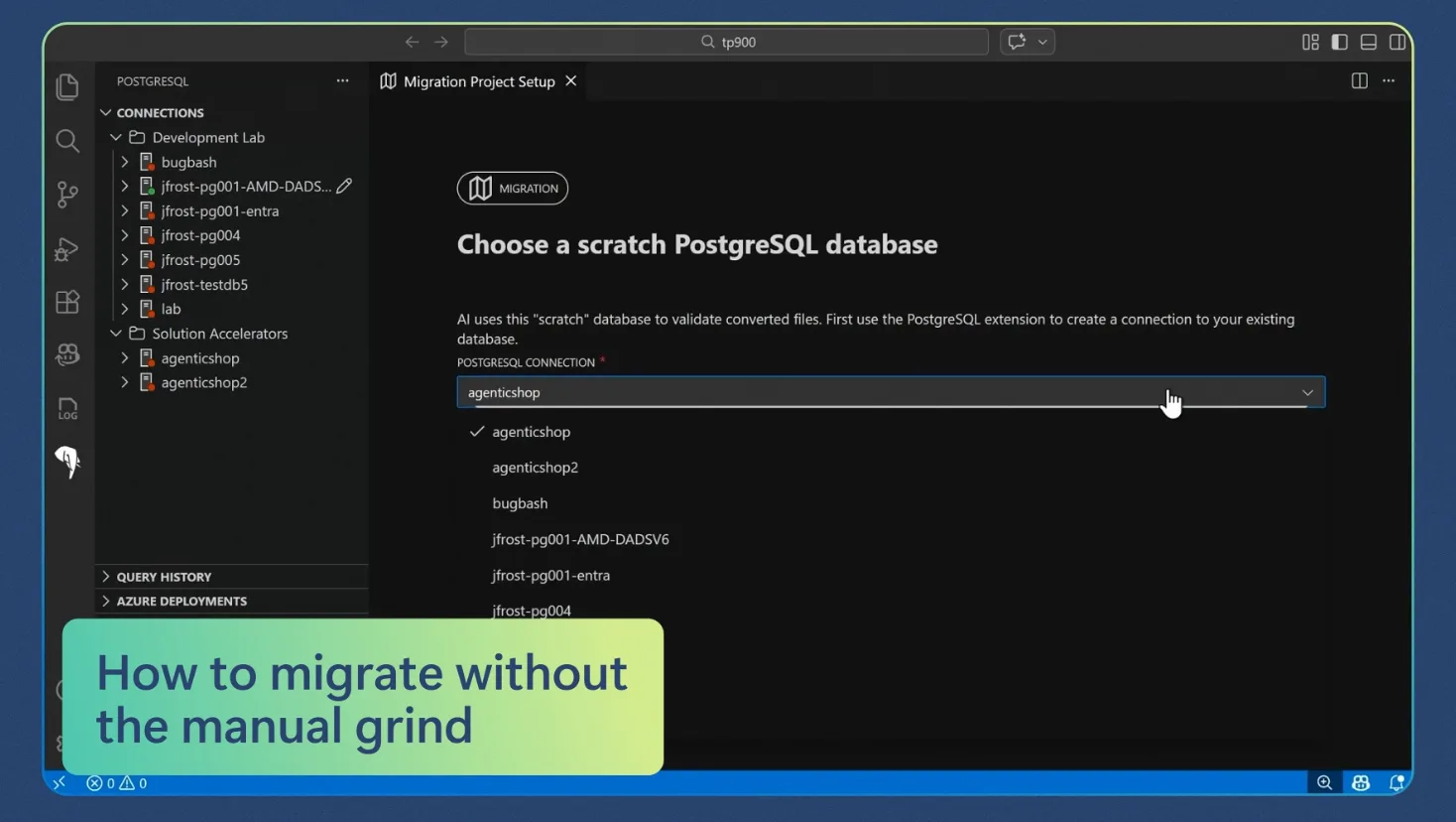 How to migrate without the manual grind