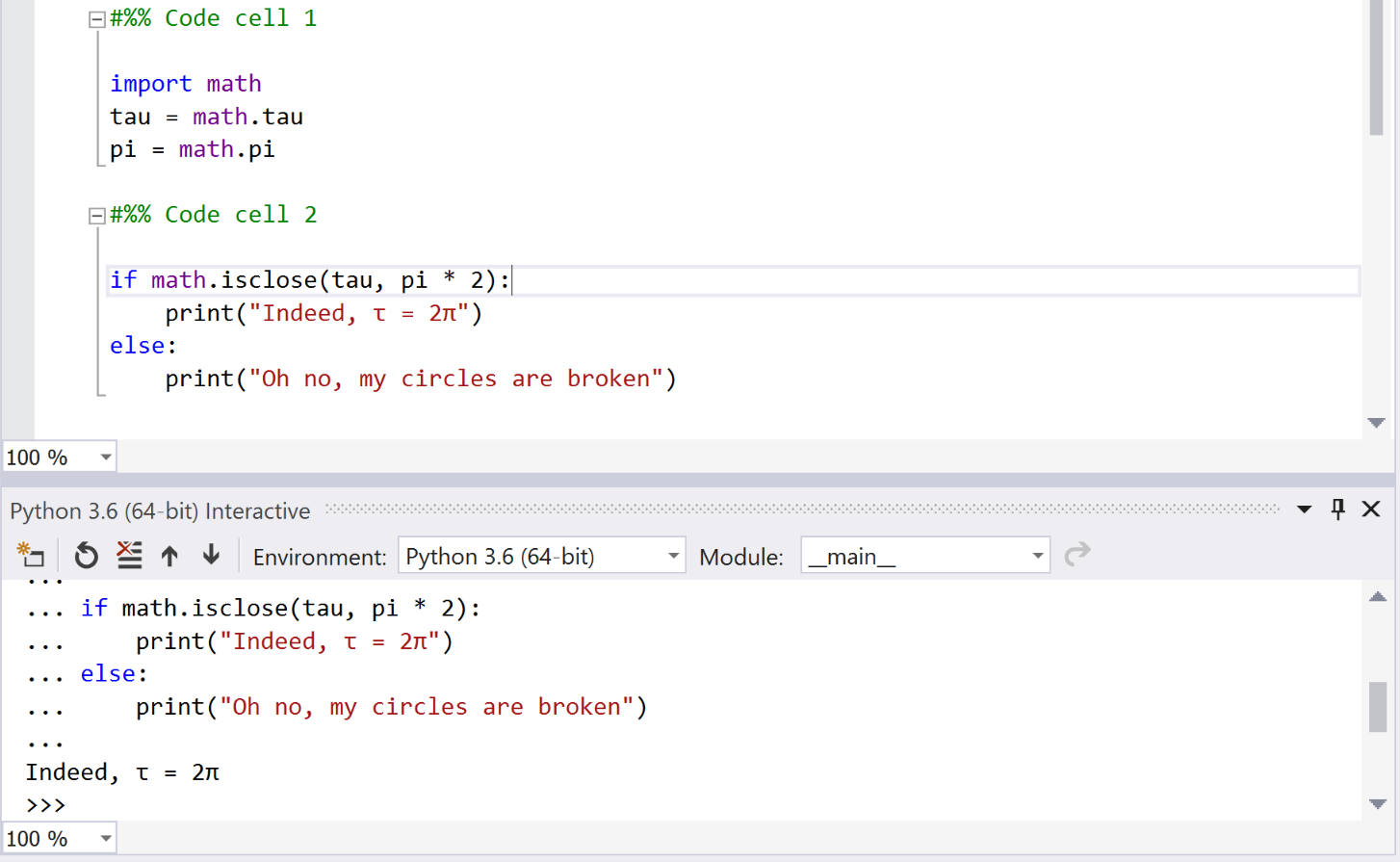 Main в Python на Visual Studio. Import Math в питоне. Питон экспонента e. Гайд по Visual Studio Python.