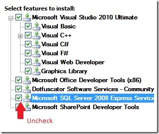 Visual Studio 2010 support with SQL Server - .NET Blog