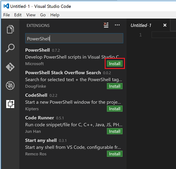 Get started with PowerShell development in Visual Studio Code - Scripting  Blog