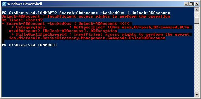 Use Powershell To Find Locked Out User Accounts Scripting Blog
