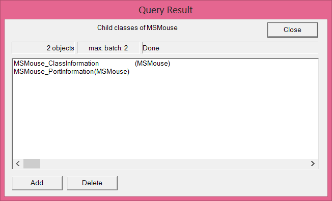 Image of Query Result for MSMouse