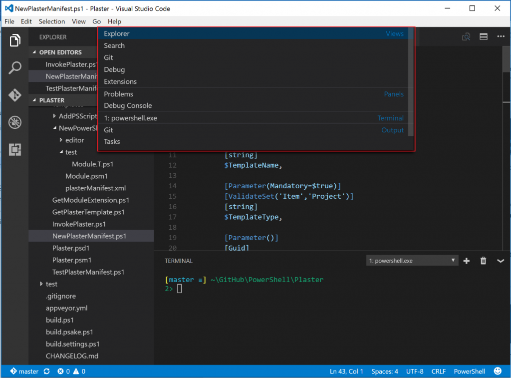 Visual Studio Code editing features for PowerShell development – Part 1 ...