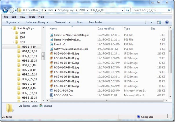 Image of folder containing document files