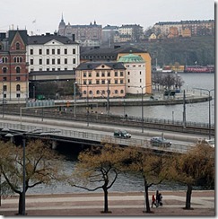 Stockholm View from Window