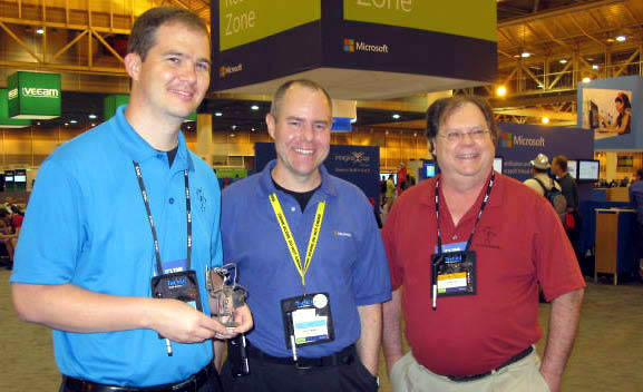 Photo of Brian Wilhite, Kurt Hudson, and Ed Wilson