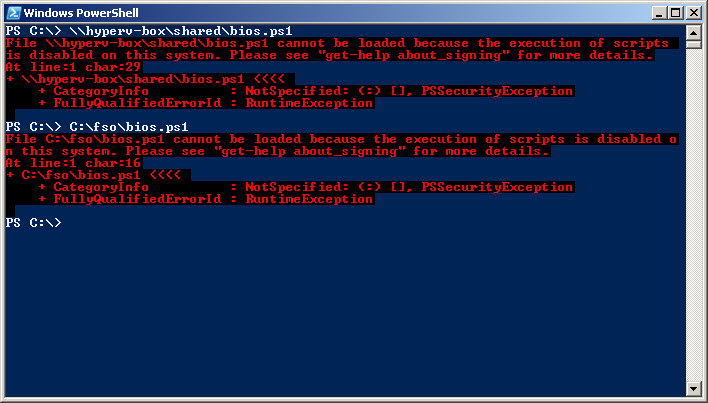 Run PowerShell Scripts Stored on a Central File Share - Scripting