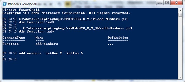 How Do I Use A Windows Powershell Script Containing Functions? - Scripting  Blog