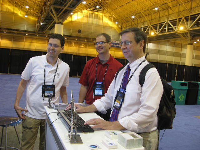 Photo of Jeffrey Snover, Chris Duck, and Brian Wilhite