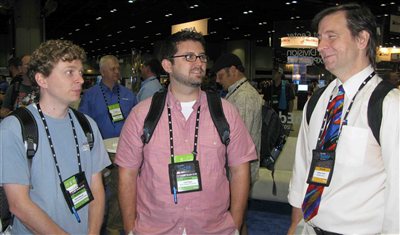 Photo of Rohn Edwards, Lido Paglia, and Jeffrey Snover