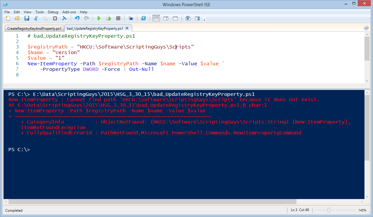Update Or Add Registry Key Value With Powershell - Scripting Blog