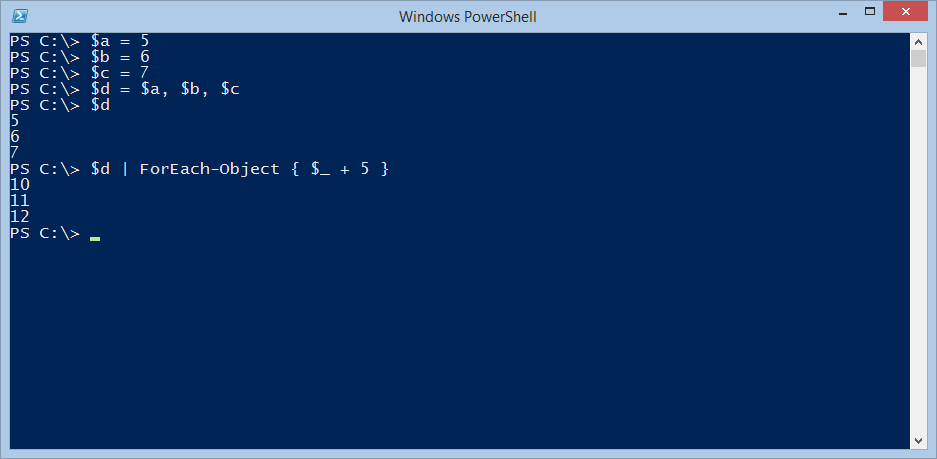 PowerShell Looping Using The Foreach Object Cmdlet Scripting Blog