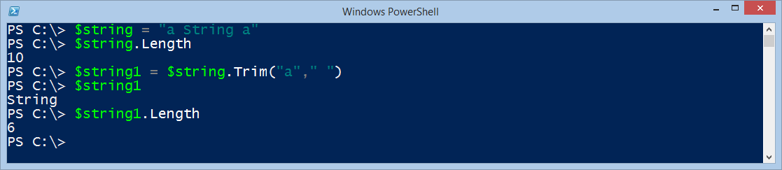 Trim Your Strings With PowerShell Scripting Blog archived 