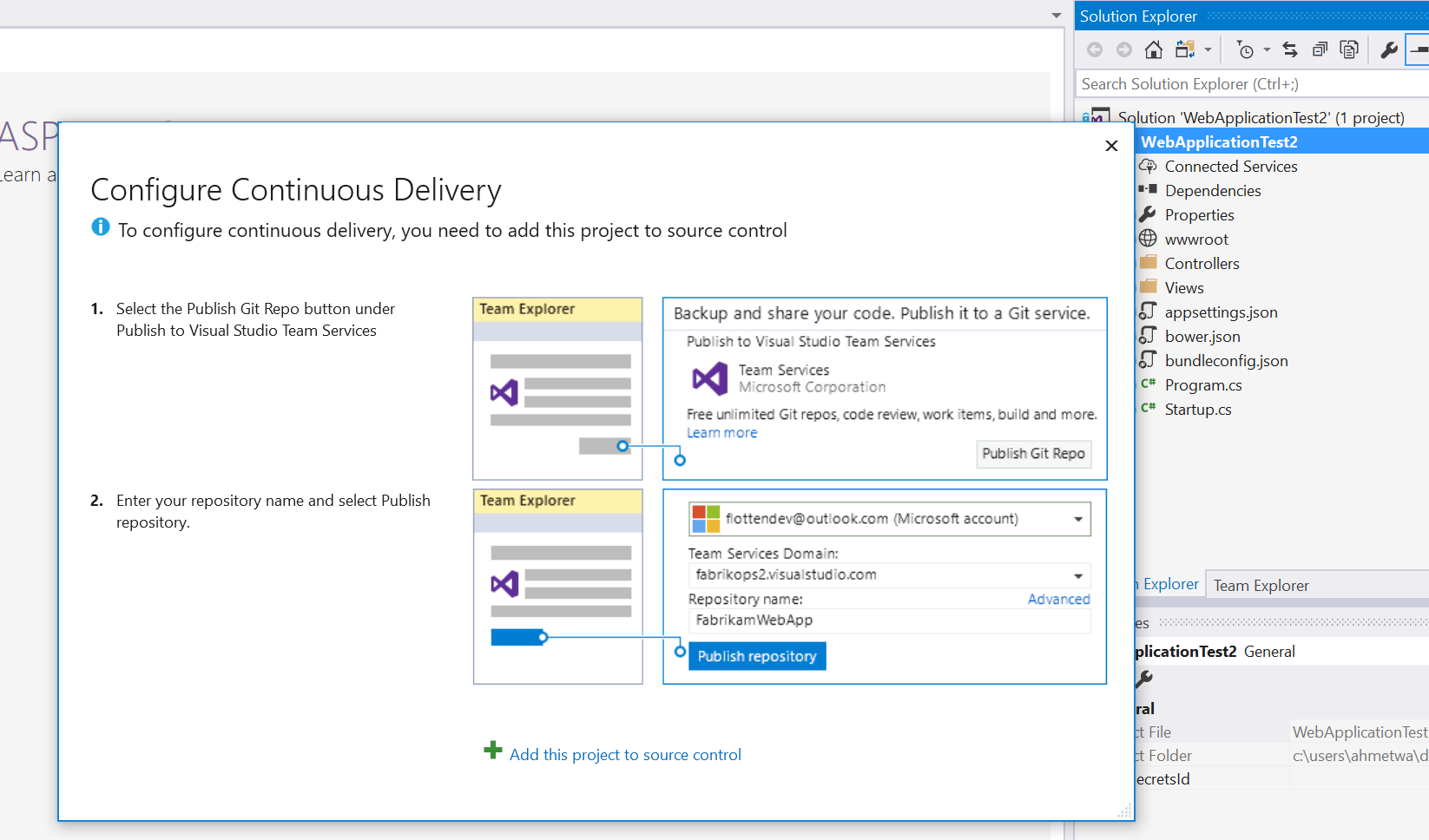 Automatically build and deploy  Core projects to Azure App Services  - Visual Studio Blog