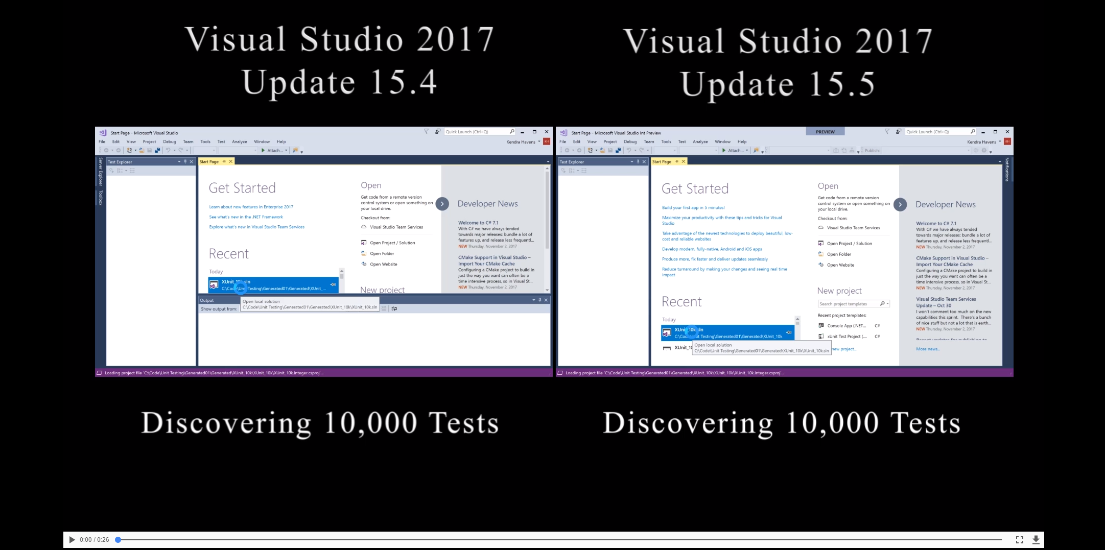 Test Experience Improvements - Visual Studio Blog