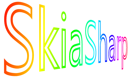 Old-school graphics with SkiaSharp.
