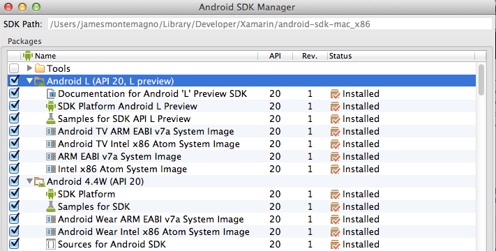 Android L Preview SDK Download