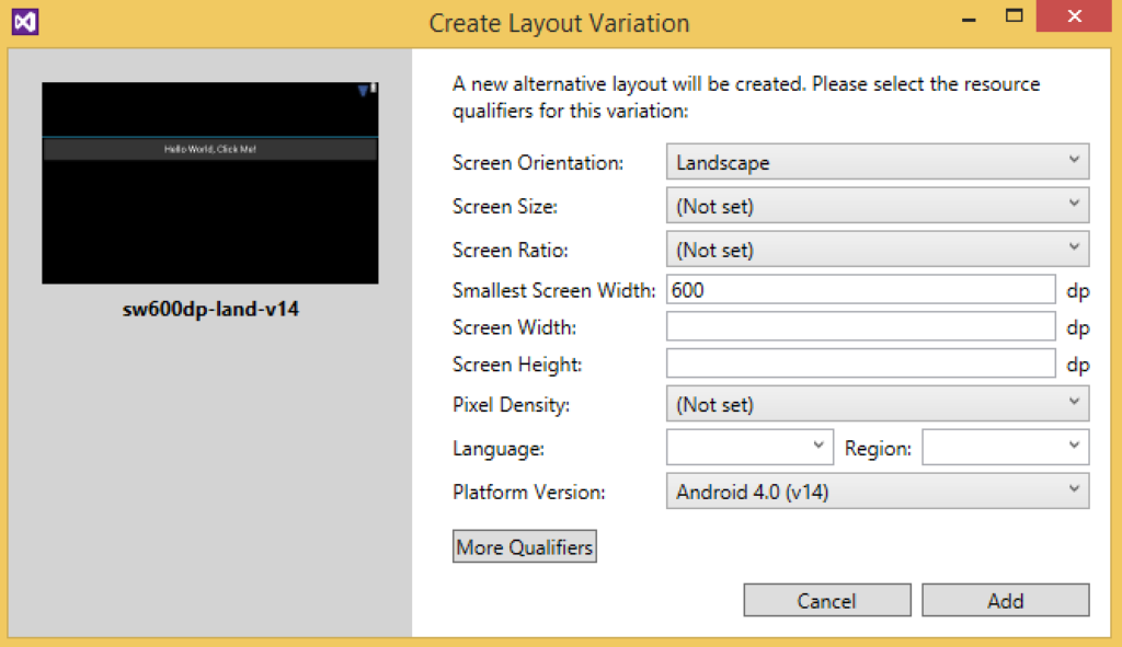 CreateLayoutVariation
