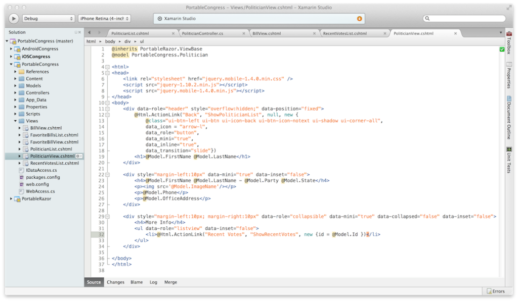 Portable Congress Solution