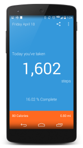 My StepCounter for Android
