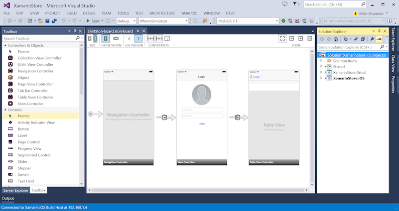 iOS User Interface design in Visual Studio and Xamarin Studio - Xamarin Blog