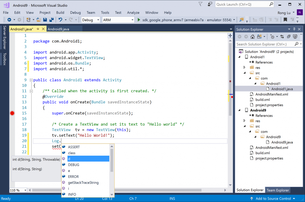 Android and iOS development with C++ in Visual Studio - C++ Team Blog