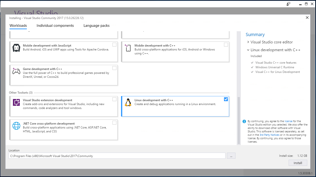 c++ visual studio mac