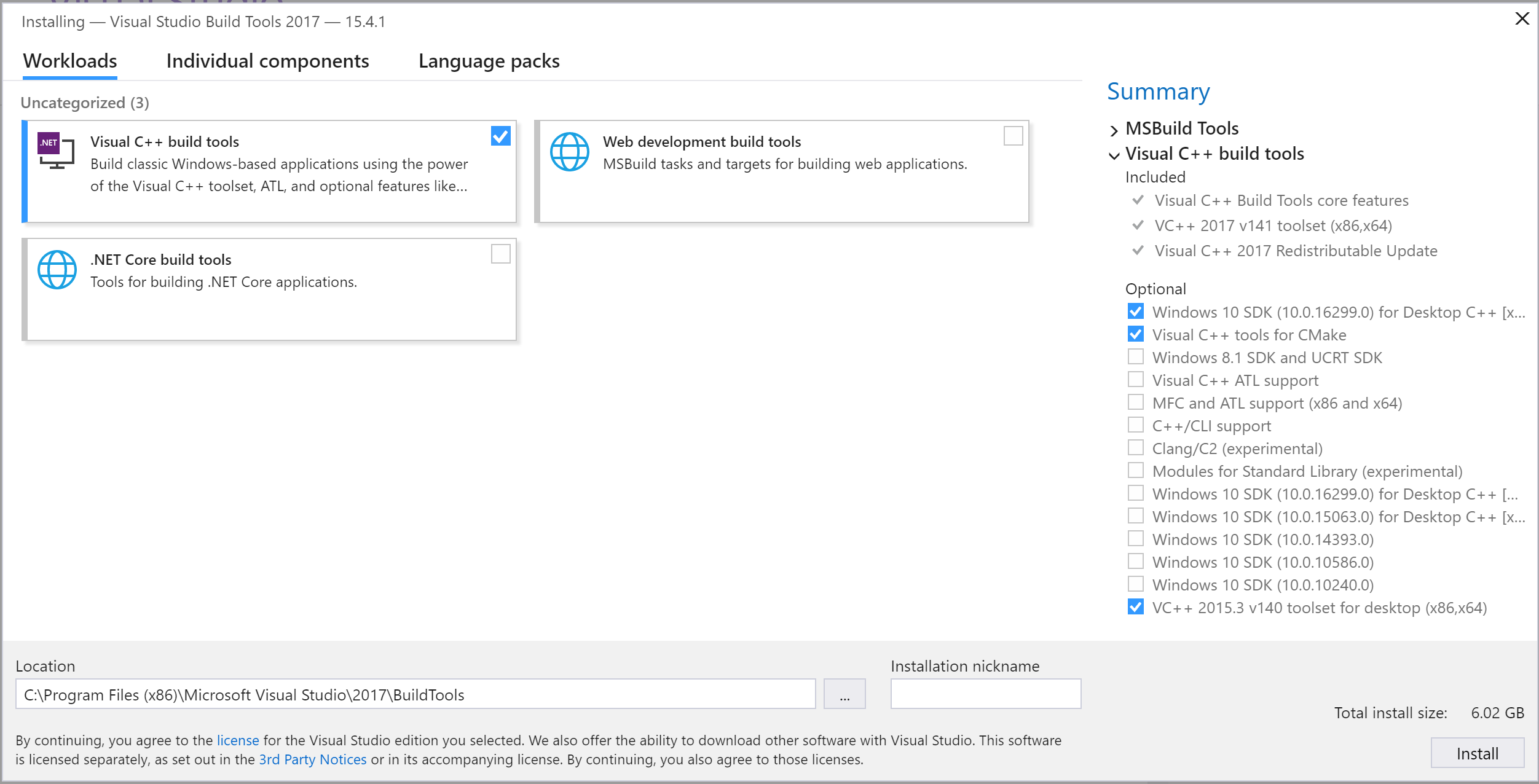Visual Studio Build Tools Now Include The Vs2017 And Vs2015 Msvc Toolsets -  C++ Team Blog