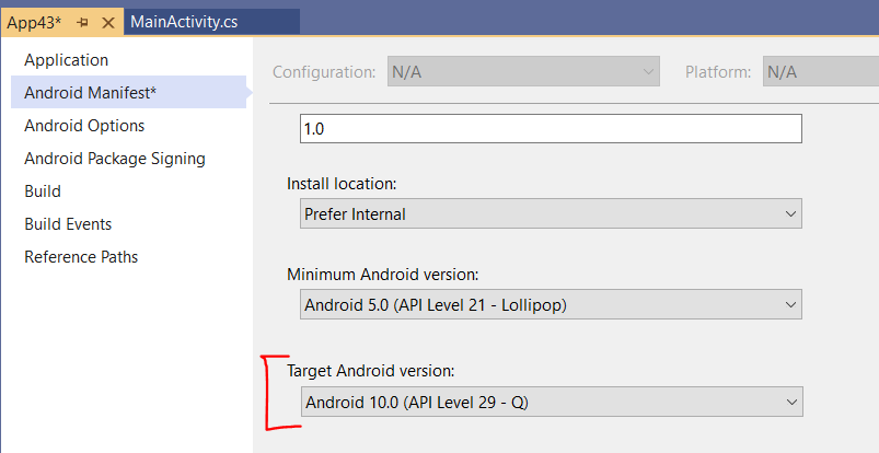 Preparing Apps for Google Play Android 10 Requirements