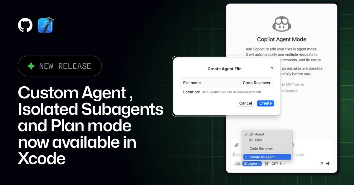 GitHub Copilot for Xcode: Unlocking Agentic Power for Apple Developers